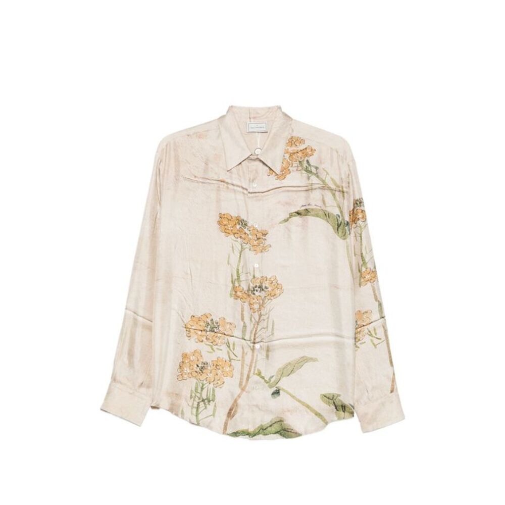 Pierre Louis Mascia Women's Printed Silk Shirt